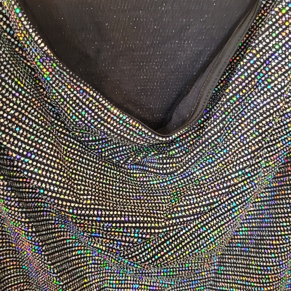 Nwt 90s style sparkly top - Picture 4 of 9